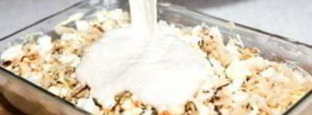 тесто на кефире для пирога с капустой. Шаг 8