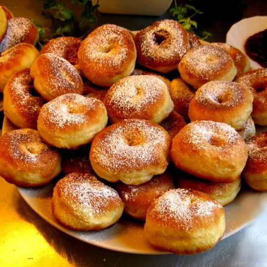 Рецепт теста на пончики