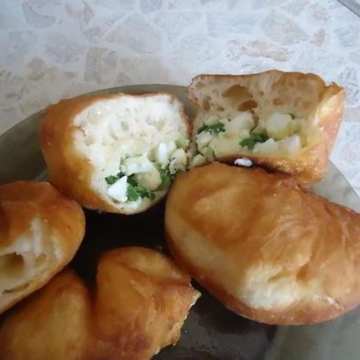 Тесто на ряженке для пирожков