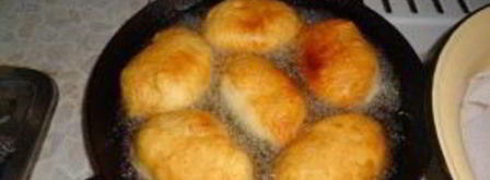 тесто на ряженке для пирожков. Шаг 3