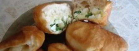 тесто на ряженке для пирожков. Шаг 4