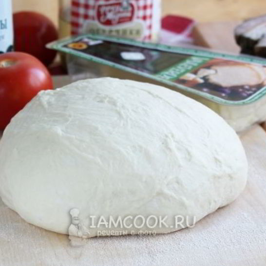 Рецепт тонкого дрожжевого теста для пиццы
