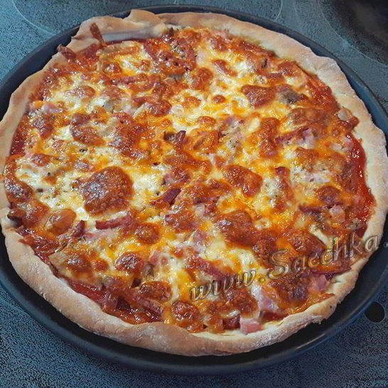 Рецепт тонкого теста для пиццы