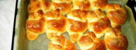 творожное тесто для булочек. Шаг 4