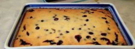 творожное тесто с ягодами. Шаг 8