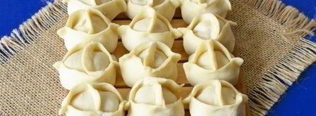 заварное тесто для мантов. Шаг 11