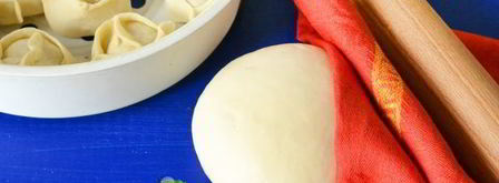 заварное тесто для мантов. Шаг 12