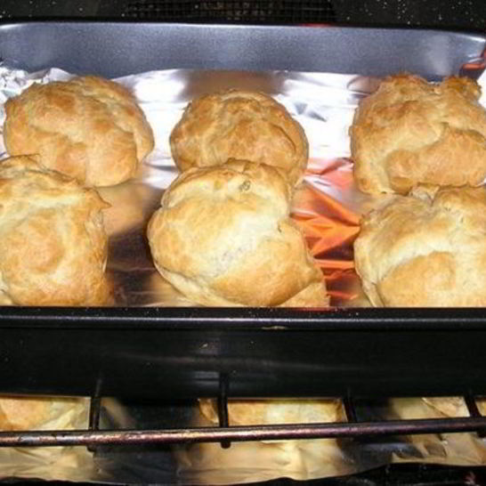 Рецепт заварного теста с творогом