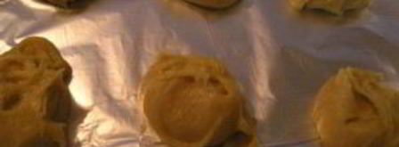 заварное тесто с творогом. Шаг 4