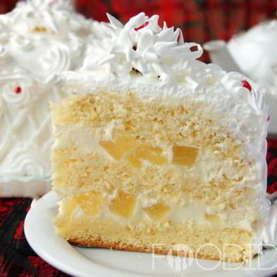 Рецепт ананасового торта