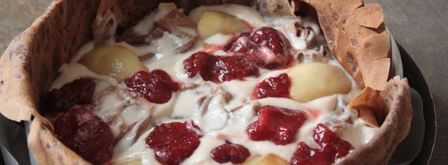 блинный торт с муссом. Шаг 9