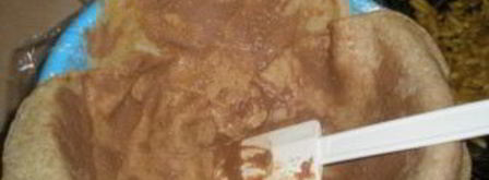 блинный торт с шоколадным кремом. Шаг 5