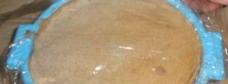 блинный торт с шоколадным кремом. Шаг 7