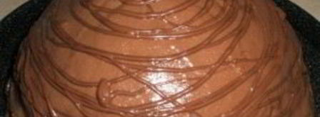блинный торт с шоколадным кремом. Шаг 8