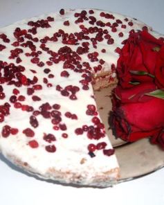 Брусничный торт