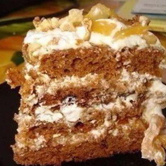 Рецепт домашнего торта трухлявого пня ны кефире