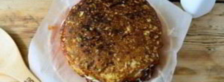 кабачковый торт с помидорами и сыром. Шаг 9