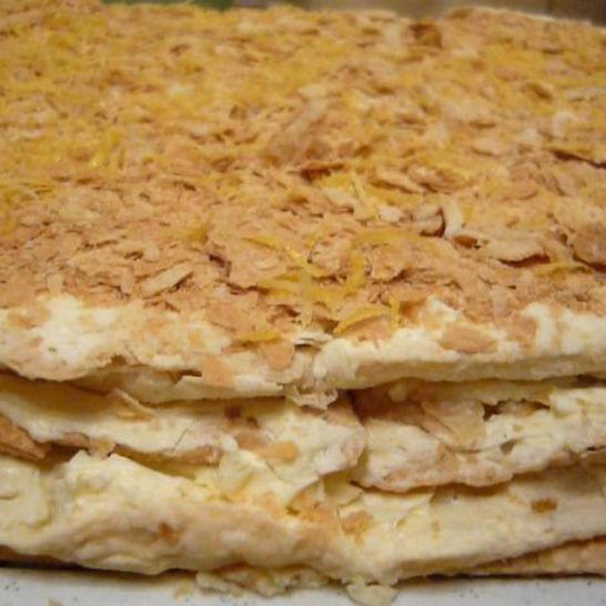 Рецепт лимонного наполеона