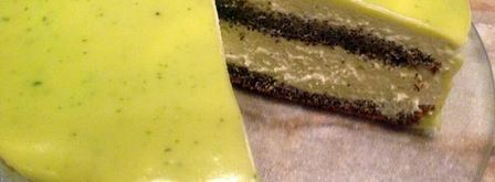 маковый торт с шоколадом и мятой. Шаг 18