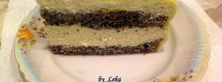 маковый торт с шоколадом и мятой. Шаг 19