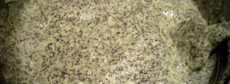 маковый торт с шоколадом и мятой. Шаг 4