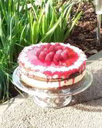 Малиновый торт