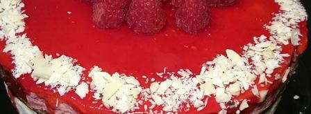 малиновый торт. Шаг 9