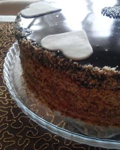 Миндальный торт из книги О вкусной и здоровой пище с современными нотками