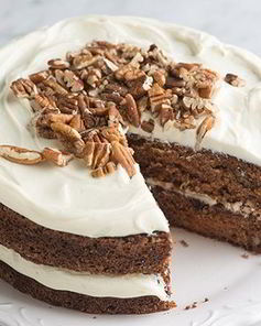 Морковный торт простой