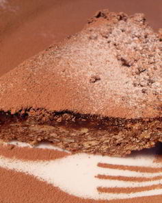 Шоколадно-ореховый торт без запекания