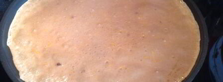 шоколадный блинный торт. Шаг 9