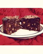 Шоколадный торт с фундуком