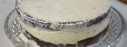 шоколадный торт с заварным кремом. Шаг 16