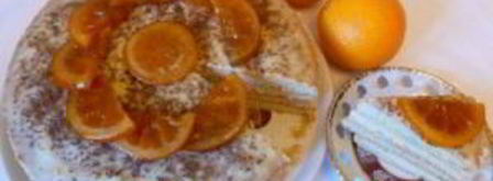 торт апельсин. Шаг 8