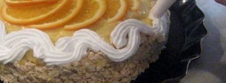 торт апельсиновый аромат. Шаг 4