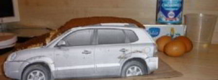 торт автомобиль. Шаг 5