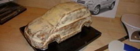 торт автомобиль. Шаг 6