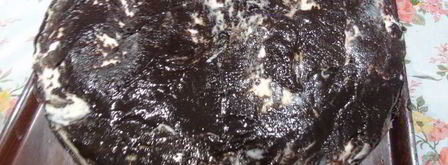 торт чернослив в шоколаде. Шаг 17