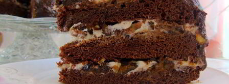 торт чернослив в шоколаде. Шаг 23