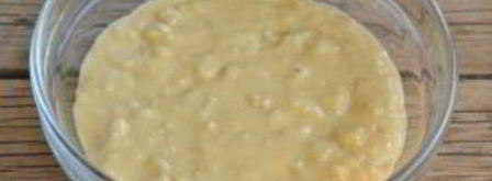 торт из заварного теста с фруктами. Шаг 4