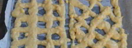 торт из заварного теста с фруктами. Шаг 5