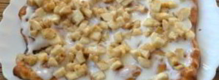 торт из заварного теста с фруктами. Шаг 7