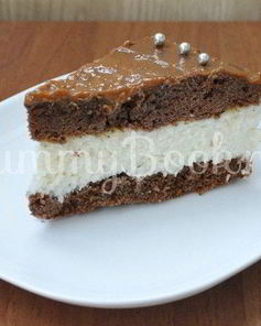 Торт кокосово-шоколадный