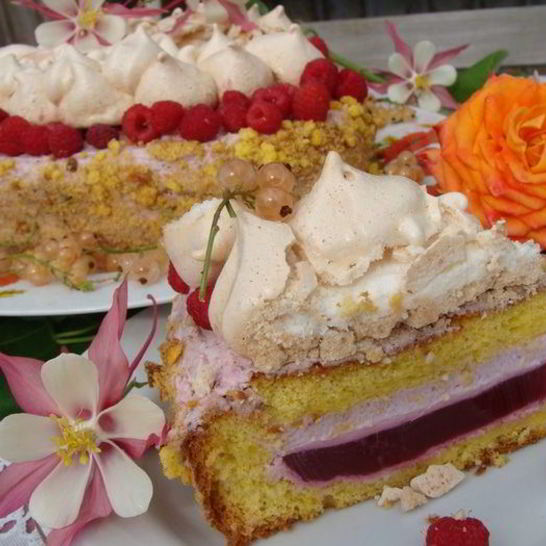 Рецепт торта малиновая шкатулка