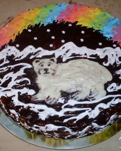 Торт Мишка на севере