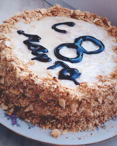 Торт Наполеон из готового слоеного теста