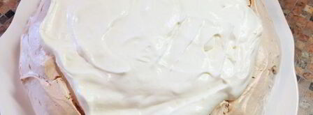 торт павлова с голубикой. Шаг 3