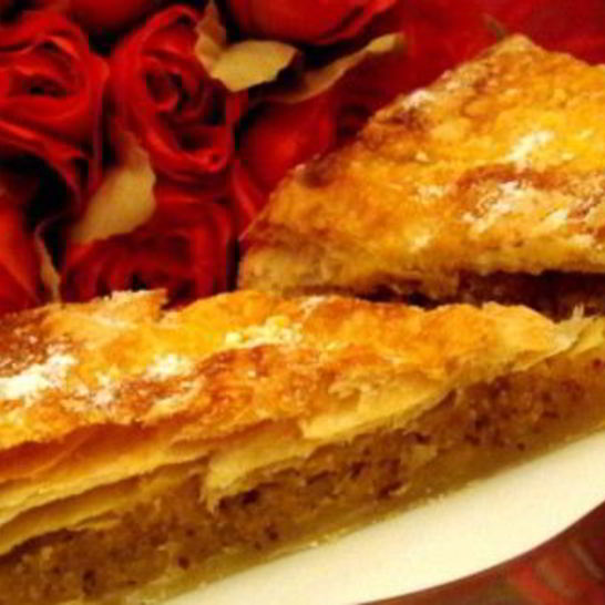 Рецепт торта питивьер с миндальным кремом-начинкого