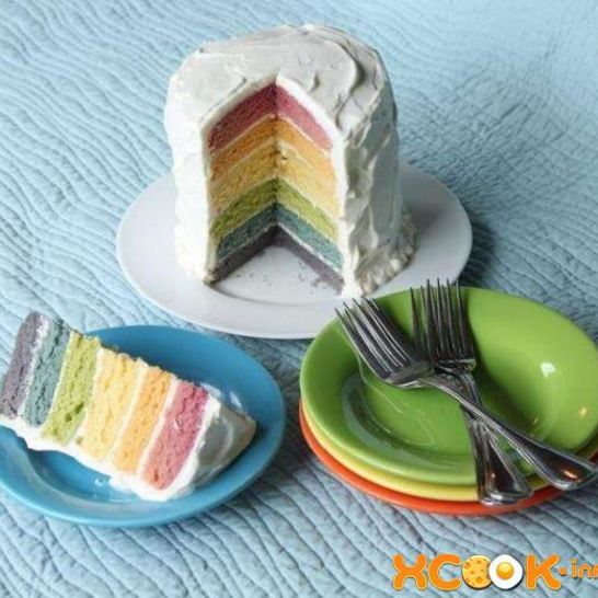 Рецепт торта радуга