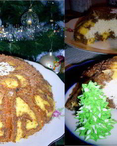 Торт Рождественская бомба